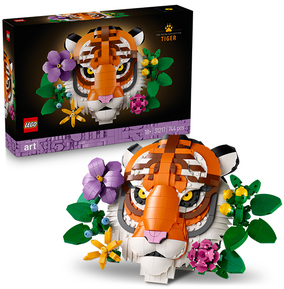 LEGO LEGO® Art The Fauna Collection – Tiger Housewarming Gift for a New Home 31217 - Image 4