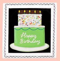 Tap to view Biscuiteers Happy Birthday Biscuit