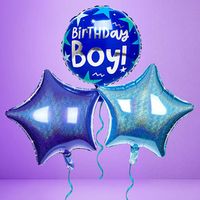 Tap to view Birthday Boy Balloon Bouquet