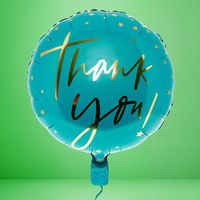 Tap to view Blue and Gold Thank You Balloon