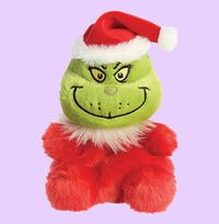 Tap to view Grinch Santa Palm Pal Soft Toy