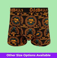 Tap to view OddBalls MEDIUM The Traitors Men's Cotton Boxer Shorts