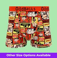 Tap to view Oddballs MEDIUM Mr Bean Men's Cotton Boxer Shorts