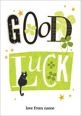 Abacus - Black Cat, Good Luck
