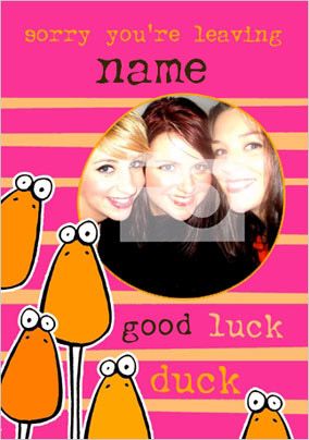 Ave A Word - Good Luck Duck