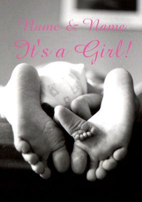Baby Photo - Feet Girl