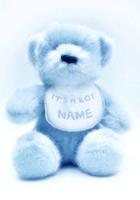 Baby Photo - Teddy Bear Boy