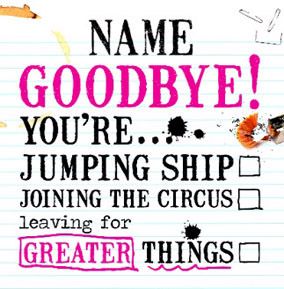 Greater Things - Goodbye