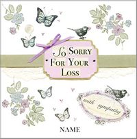 Sorry for your Loss Sympathy Card