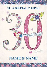 Tap to view Fabrics - 30 Wonderful Years Together