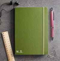 Tap to view Initials Hardback Engraved Notebook