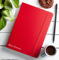 Tap to view Name Hardback Engraved Notebook - Script Font