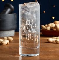 Tap to view Engraved Vodka Highball Glass