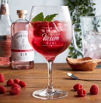 Tap to view Worlds Greatest Mum Engraved Gin Glass