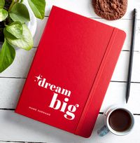 Dream Big Personalised Name Notebook
