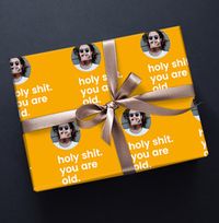 You're Old Photo Wrapping Paper