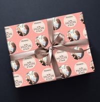 Tap to view To The Moon and Back Photo Wrapping Paper