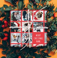 Tap to view Photo Collage Christmas Wrapping Paper