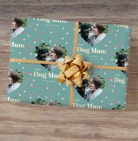 Dog Mum Photo Wrapping Paper