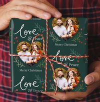 Tap to view Love & Peace Christmas Wrapping Paper