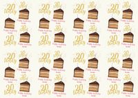 Tap to view 20th Birthday Photo Wrapping Paper