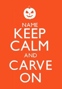 Tap to view Keep Calm - Carve On