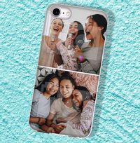 Tap to view 2 Photo Upload iPhone Case