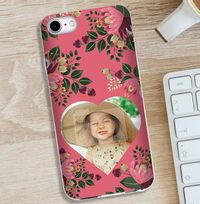Young Hearts Photo Upload iPhone Case