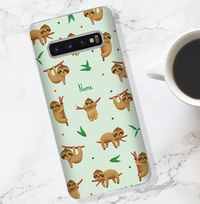 Sloths Personalised Samsung Case