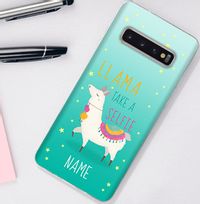 Llama Personalised Samsung Phone Case