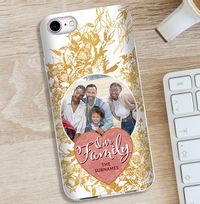 Our Family Photo iPhone Case
