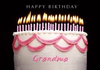Tap to view Birthday Pink Cake Grandma