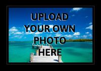 Tap to view Landscape Black Border Non Personalised Card