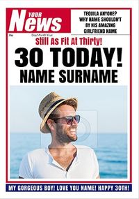 Your News - His 30th Full Image