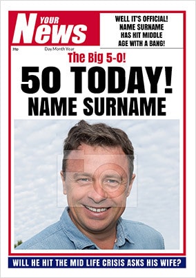 Your News - His 50th Full Image