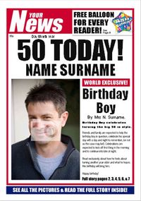 Your News - His 50th