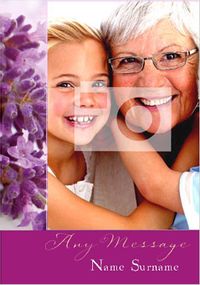 Tap to view Pretty Petal - Photo Upload Lavender