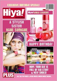 Tap to view Hiya! Birthday Sister Multi Photo