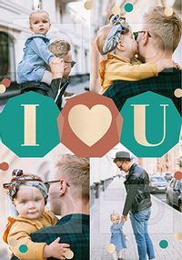 Tap to view I Heart You Photo Postcard