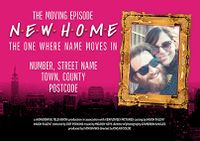 The Moving Episode, Change of Address Photo Postcard