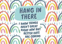 Hang in There Personalised Postcard