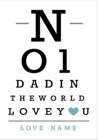 Tap to view At First Sight - No1 Dad Poster