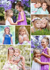 7 Photo Large Portrait Poster