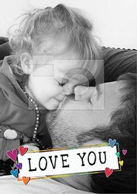 Love You Photo Poster