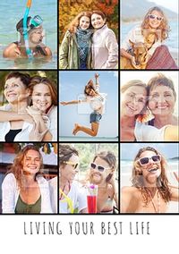 Best Life Multi Photo Poster