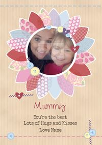 Tap to view Patchwork - Photo Upload Mummy Fabric Poster