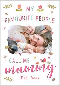 Call Me Mummy Photo Poster