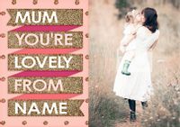 To the Stars - Lovely Mum Poster