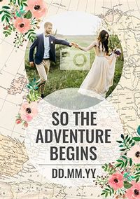The Adventure Begins Photo Poster