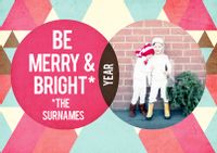 Merry and Bright Christmas Poster